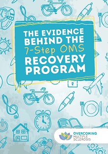 cover of the overcoming Multiple Sclerosis evidence booklet