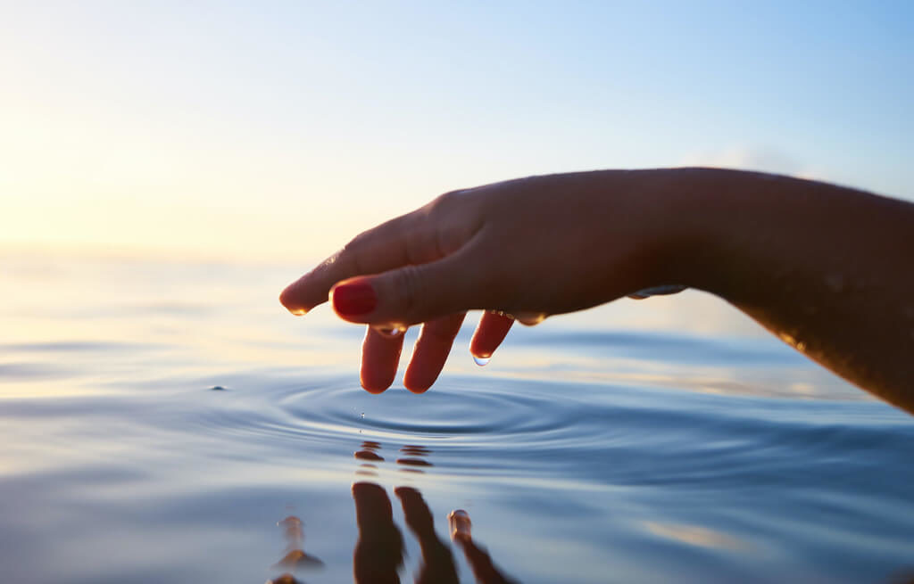 Hand on Water Hand on Water