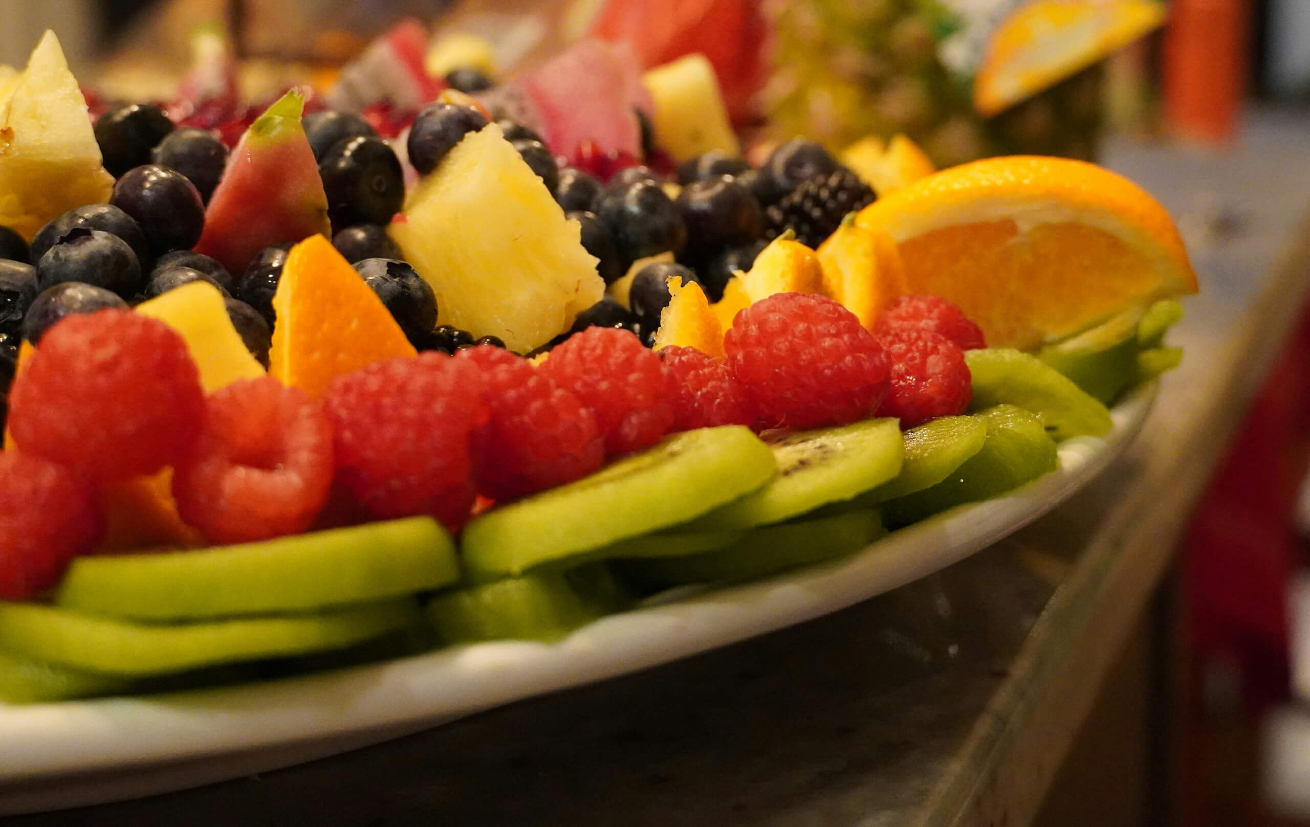 Plate of Fruit
