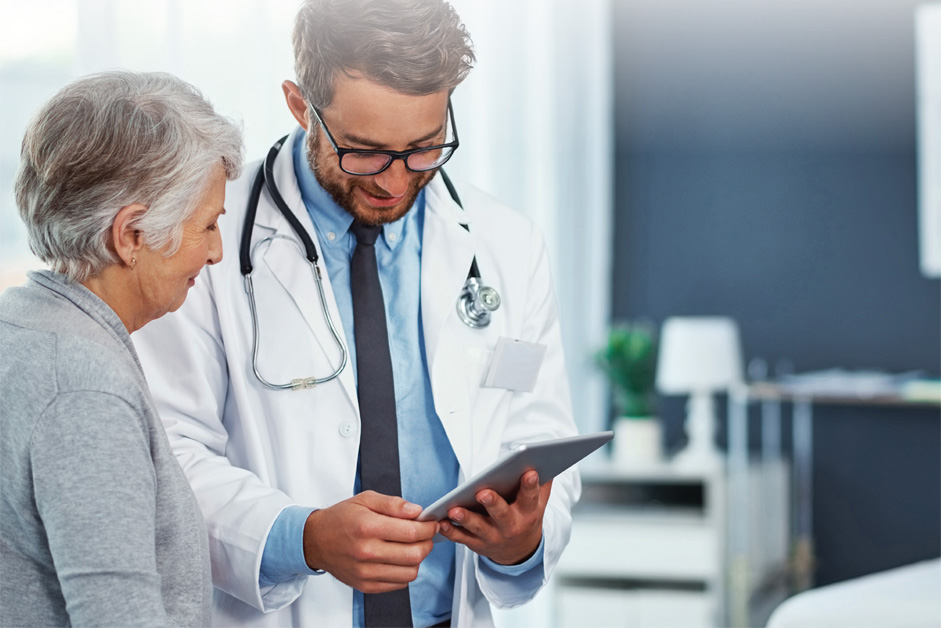 Dr. Talking to Patient Dr. Talking to Patient