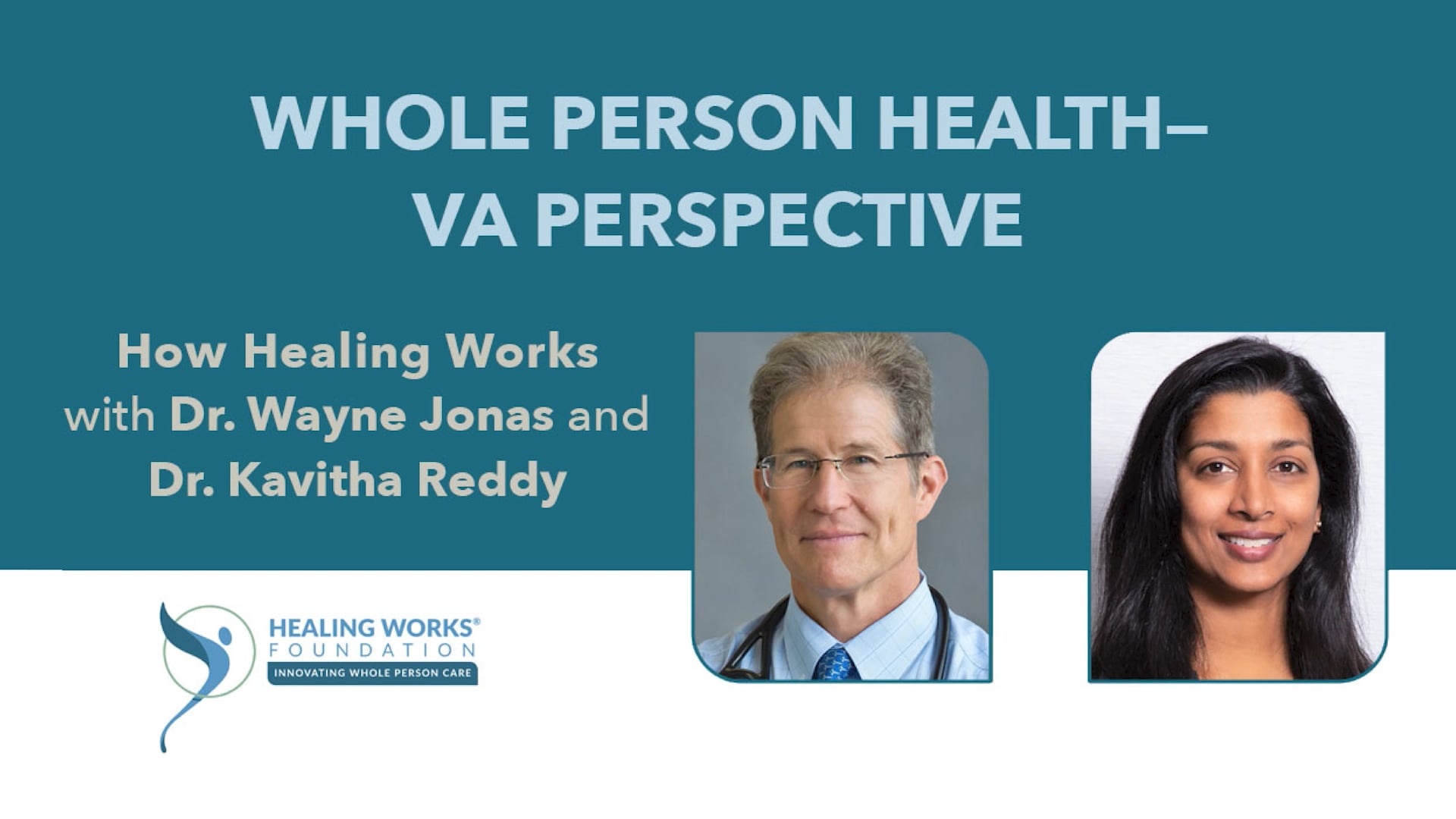 Interview with Dr. Kavitha Reddy (Whole Person Health-VA Perspective)