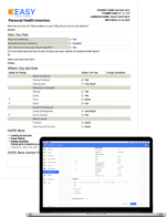 PHI Easy Personal Inventory